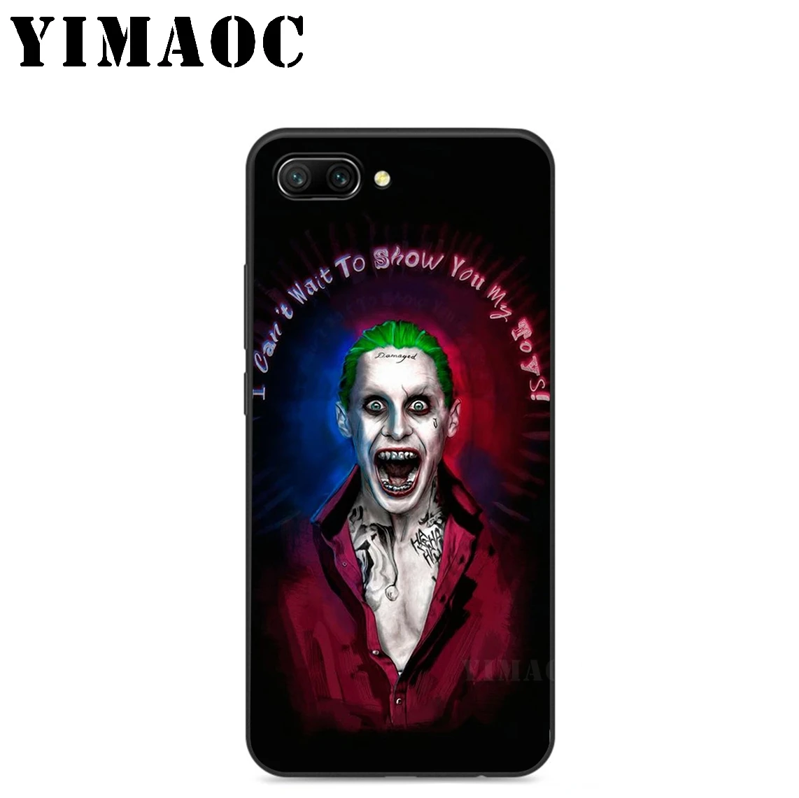 YIMAOC Suicide Squad Joker Soft Silicone Case For Huawei Honor Mate 10 P20 P9 P8 Smart Y6 6A 7A 7X 7C Pro 2017 2018 Lite |