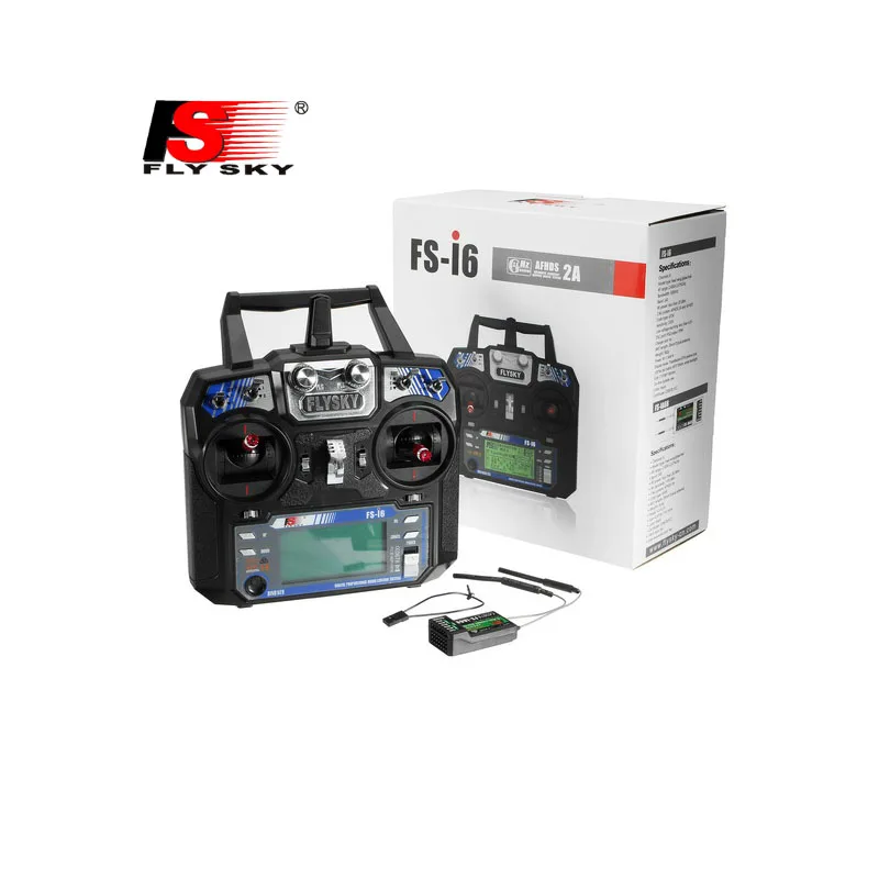 FlySky FS i6 2 4G 6CH AFHDS контроллер передатчика с фотоприемником для радиоуправляемого