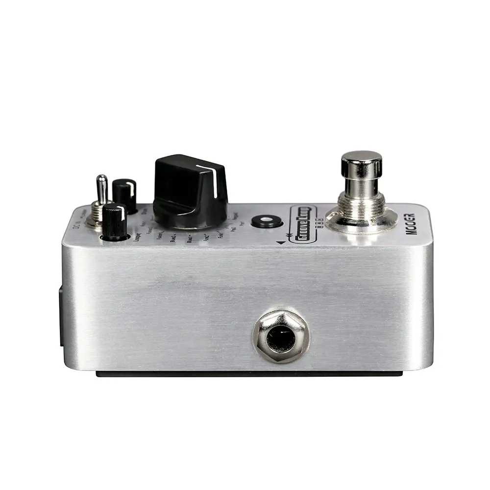 

Mooer Groove Loop Drum Machine and Looper Pedal in one Pedal Silver