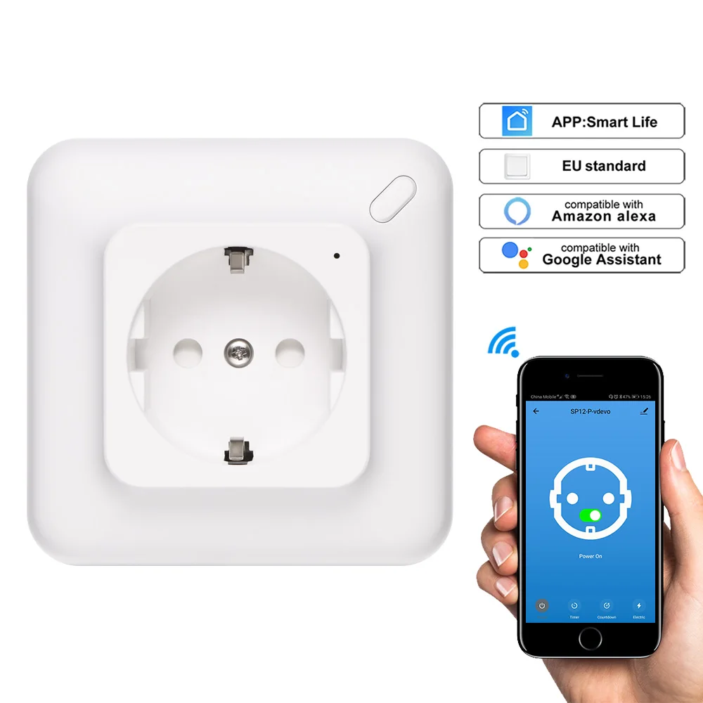 Умная розетка с встроенным таймером и Wi-Fi-подключением | Обустройство дома