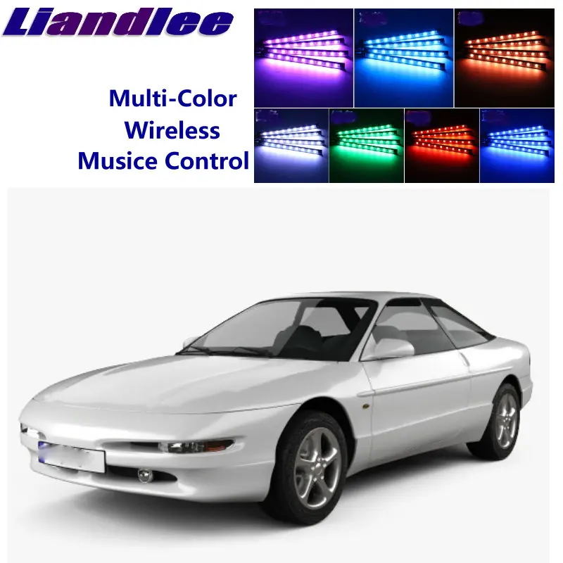 

LiandLee Car Glow Interior Floor Decorative Atmosphere Seats Accent Ambient Neon light For Ford Probe MK2 1992~1997