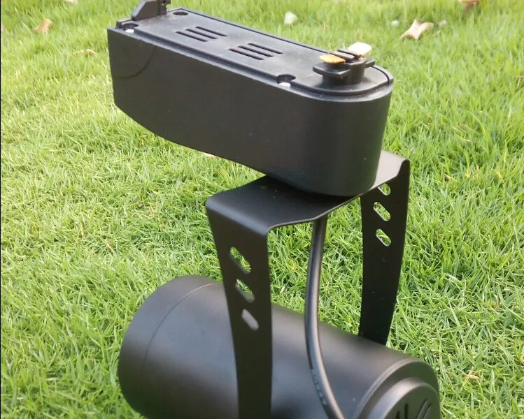 2 провода светодиодные рельсы освещение пятно Lamparas 5 Вт AC 85 265 в черный белый