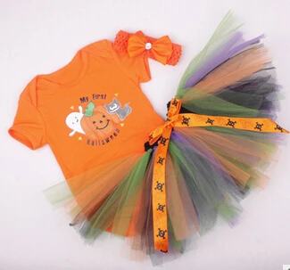 Кукла Хэллоуин одежда подходит для 50 57 см Силиконовые Reborn Baby Doll 3 шт./компл. платье