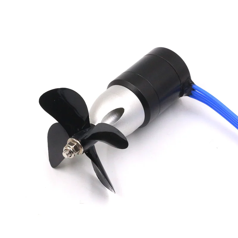 IPX8 водонепроницаемый подводный двигатель 2838 350KV 2,4 Кг упорный бесщеточный двигатель с 55 мм 60 мм пропеллером для ROV e-foil RC лодки