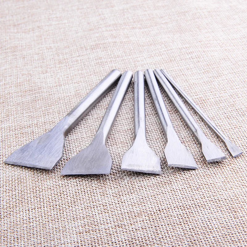 Инструменты для работы с кожей 6 шт./компл. Пробойники отверстий прямой пробойник