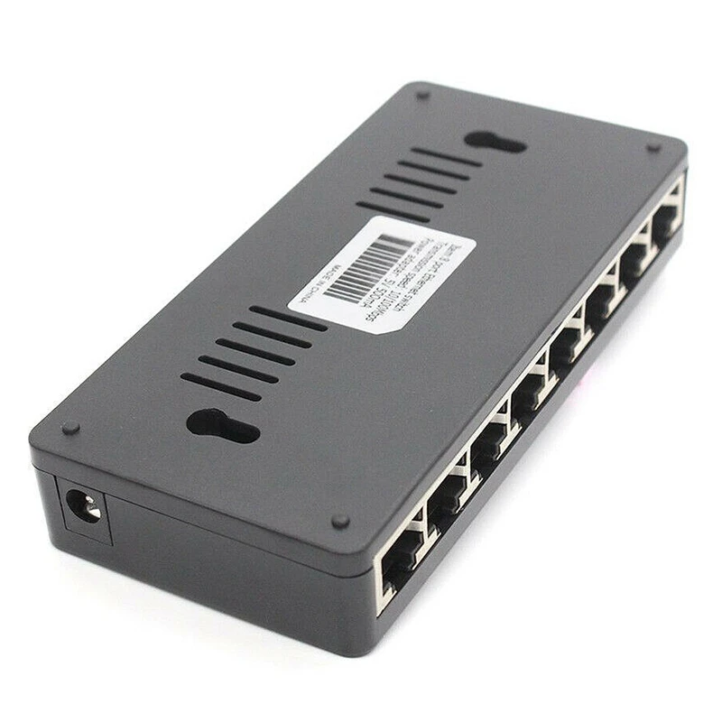 10/100 Мбит/с 8 портов Poe Ethernet Lan Настольный сетевой Переключатель концентратор