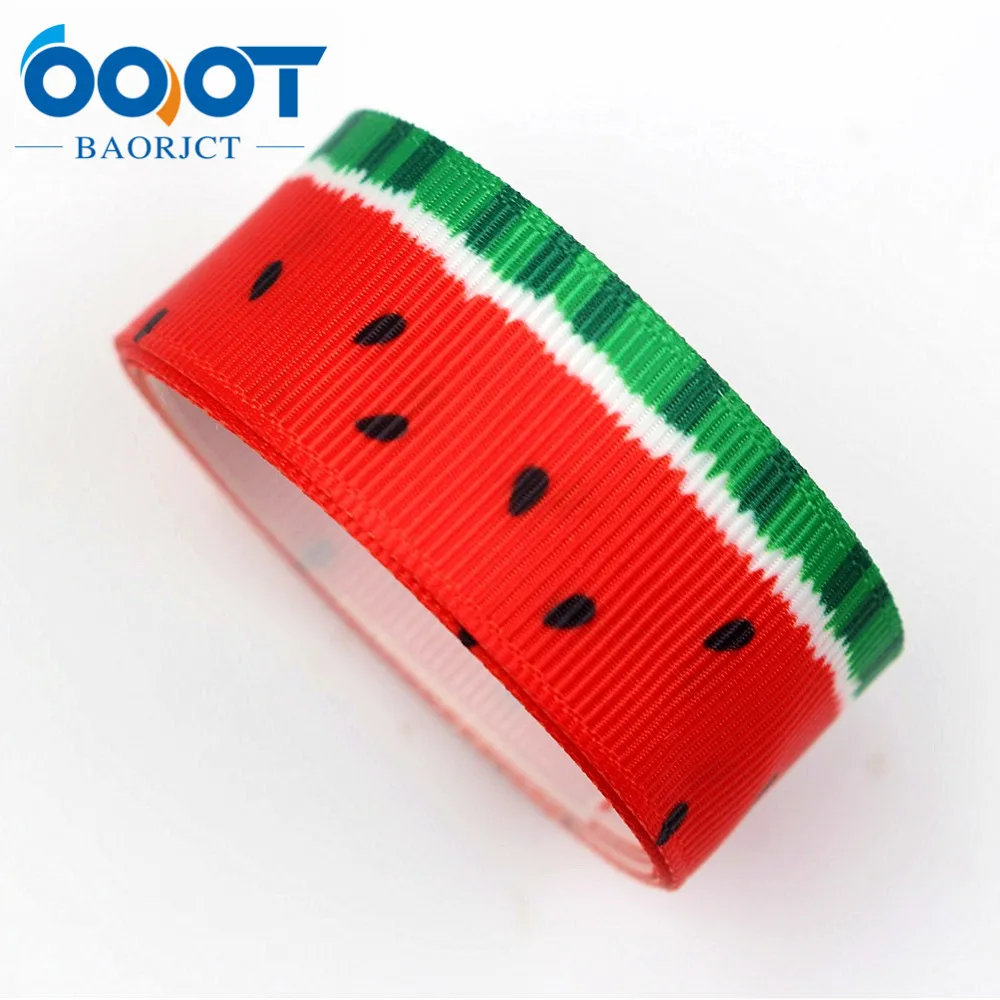 Ленты для арбуза OOOT BAORJCT 175296 22 мм 10 ярдов Термотрансферная печатная корсажная