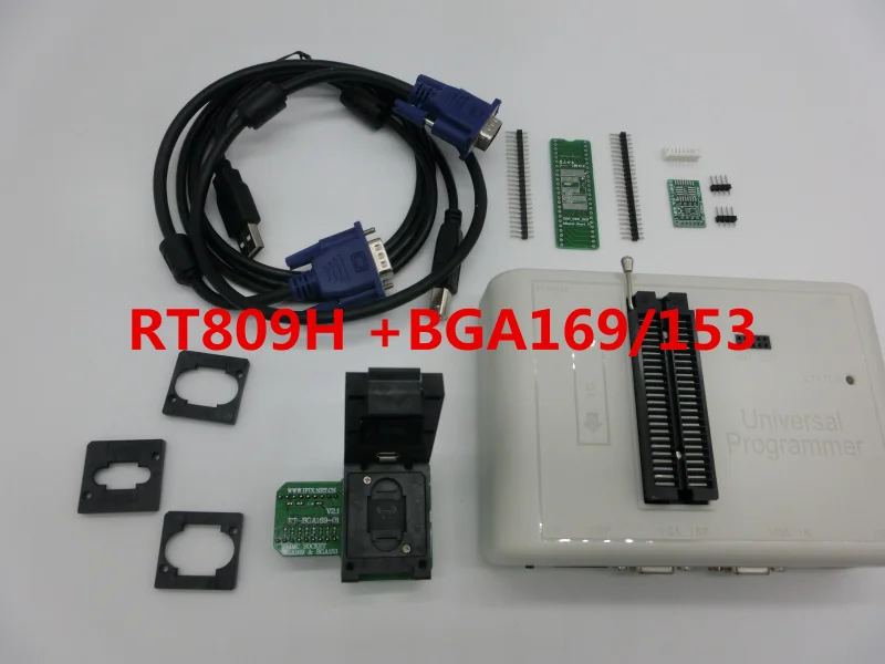 RT809H BGA169 RT809H emmc-nand программист TSOP56 TSOP48 кабель EDID ISP Header01 VGA HDMI BGA63 BGA64 BGA169 - Цвет: RT809H BGA169