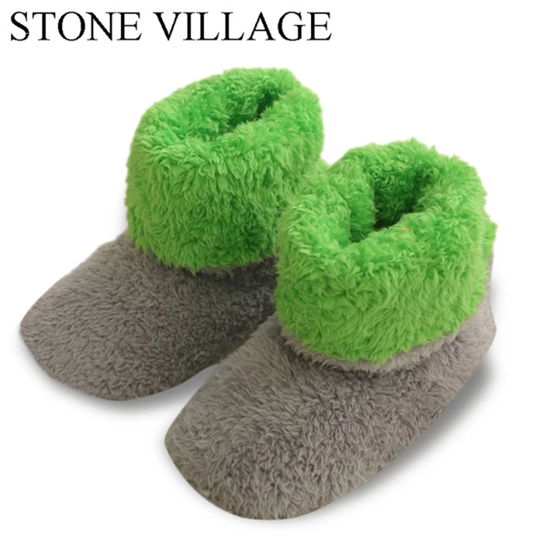 Женские домашние плюшевые шлепанцы мягкие теплые ручной работы из кораллового