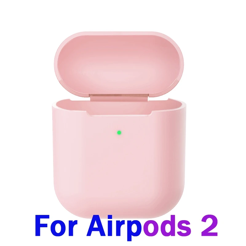 06 Мягкие силиконовые чехлы для наушников для Airpods 2, защитный чехол для наушников, защитный чехол для Airpods 1 2nd - Цвет: 06