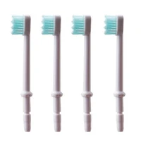 4pcs oral hygiene replacement tooth dental floss brush tips for waterpik wp 100 wp 450 wp 250 wp 300 wp 660 wp 900