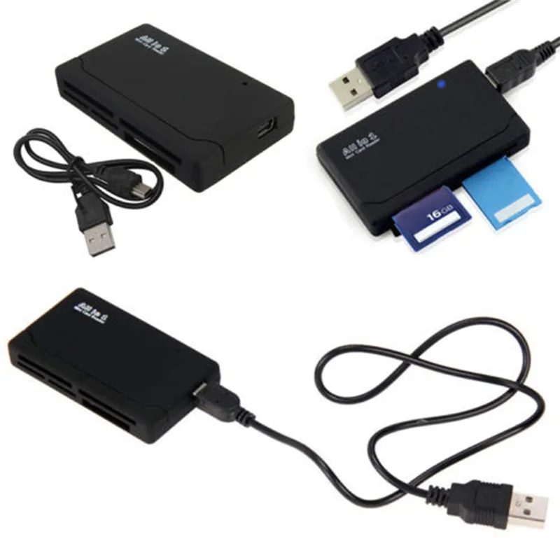 Устройство для чтения SD TF CF MS Micro карт USB 2 0 | Компьютеры и офис