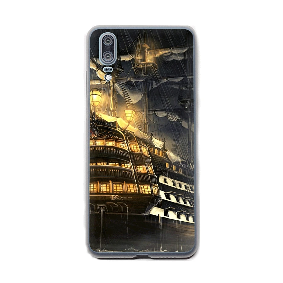 Desxz Pirate Ship Case For Huawei Honor 6A 6C 7A Pro 7C 7X 8X 9 10 Lite Note 8C Play Cover Shell | Мобильные телефоны и