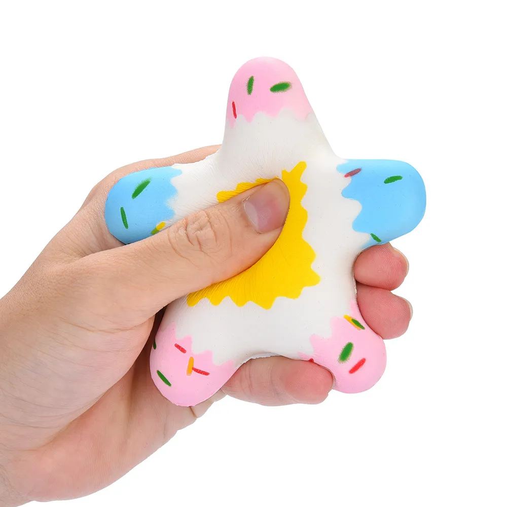 Kawaii Star Ароматические сжимаемые медленно поднимающиеся детские игрушки Игрушка