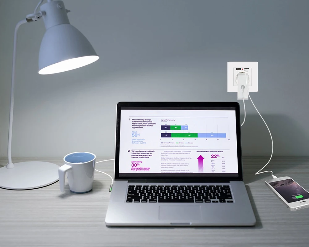 16A настенная розетка с 2 usb зарядным портом 2.1A 16A Россия Испания настенная розетка ЕС розетка 86*86 мм