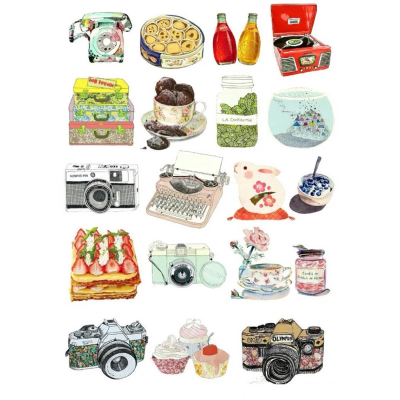 sz08603 2 шт. корейские милые, каваи, карандаши, бутылки для вина DIY скрапбукинга блокнот бумажные стикеры для книг планировщик стикер школьные офисные принадлежности - Цвет: sz08603