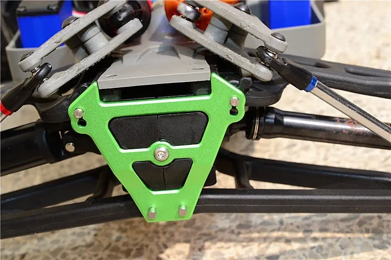 Алюминиевая передняя переборка-1 шт набор-GPM ER013A для TRAXXAS E-REVO 2 0 86086-4 SUMMIT REVO 3