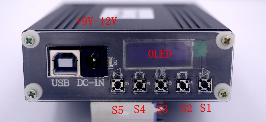 ADF4355 модуль с корпусом OLED дисплей RF источник сигнала VCO микроволновая частота