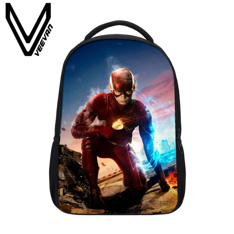 Veevanv 2017 Популярные взрыв вспышки мода рюкзак 3D pu для мужчин и женщин рюкзаки