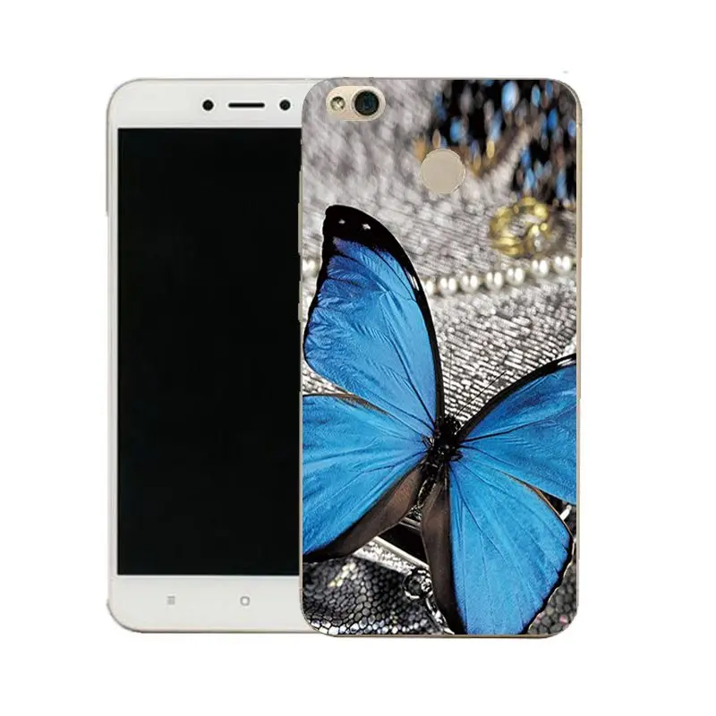 QMSWEI Tpu Clear Phone Case For Mi 6 5 5s note3 Redmi note4x 4x 3s 4a 5a note5a Soft Butterfly Ballon Cover Free shipping |