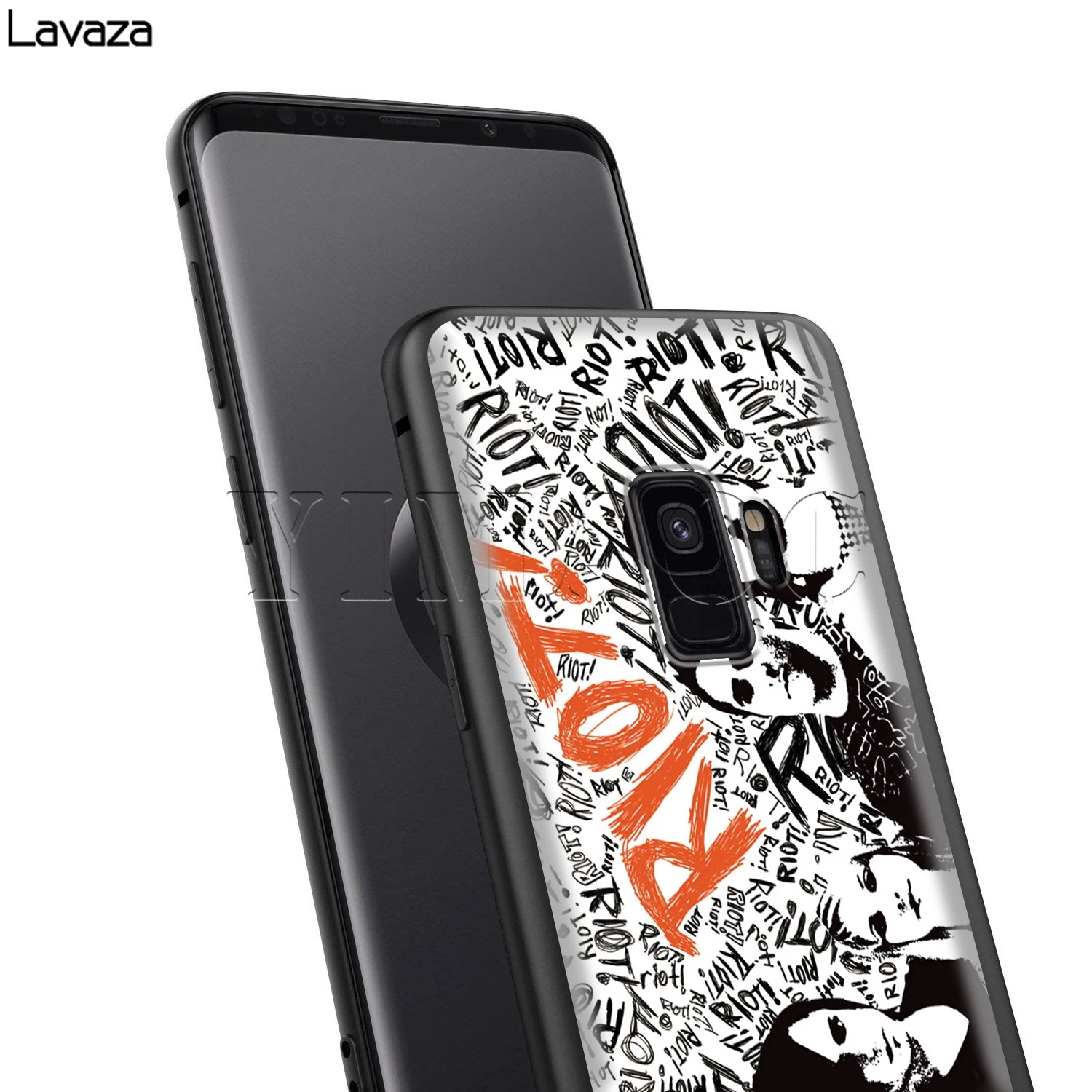 Lavaza бунт Paramore чехол для Samsung Галактики S6 S7 край J6 S8 S9 S10 плюс A3 A5 A6 A7 A8 A9 Note 8 9 |