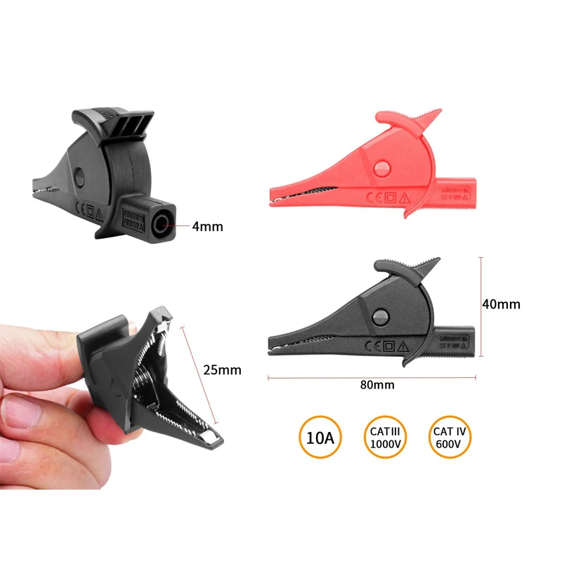 Мультиметр тестовая ручка общий Цифровой зонд вилка банана зажим крокодила