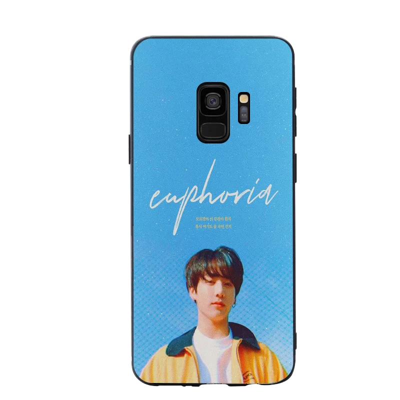 Euphoria Jungkook Ким namjun KPOP Силиконовый чехол для телефона для samsung s5 S6 S7 edge s8 s9 plus TPU Мягкий Bangtan - Цвет: 1328