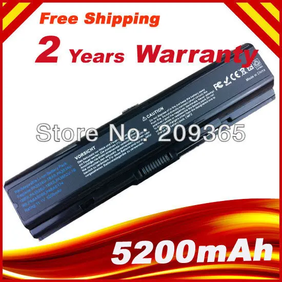 6 ячеек батареи ноутбука pa3534u 1brs для toshiba a300 A200 A205 A210 L300 M200|battery pa3534u-1brs|laptop battery6 cell