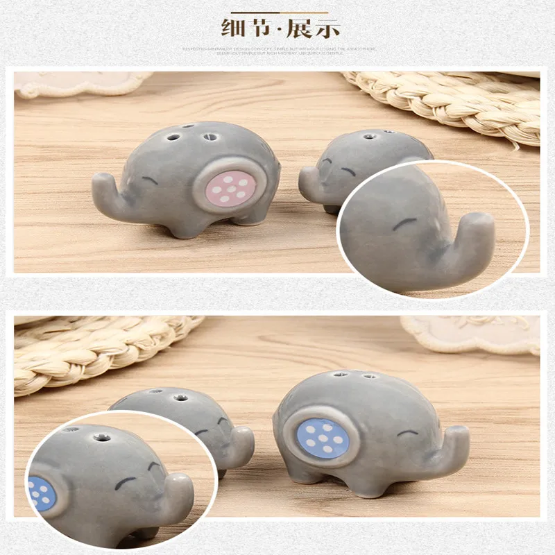 100 шт. = 50 комплекты Baby shower пользу 'Mommy и меня-маленькое арахис слон керамическая соль и перец шейкер Сувениры и подарки