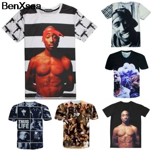 Новая одежда для маленькой девочки 2 Pac реперские кепки 3D Мужская и женская