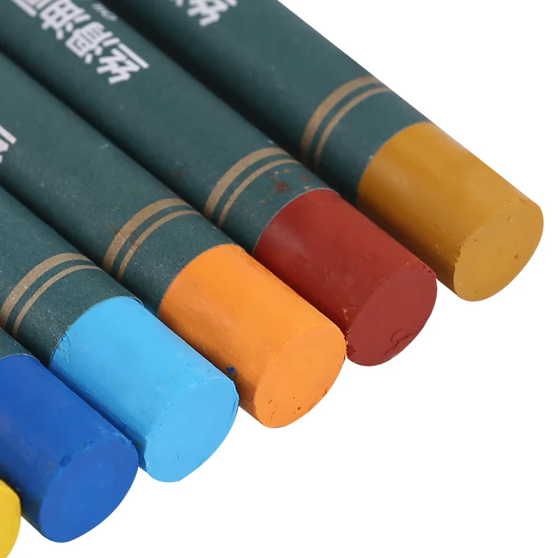 

Round Shape Oil Pastel For Artist 12/24 Colors Student Graffiti Painting Pen Soft Crayon Art Supplies School Stationery QGM90098