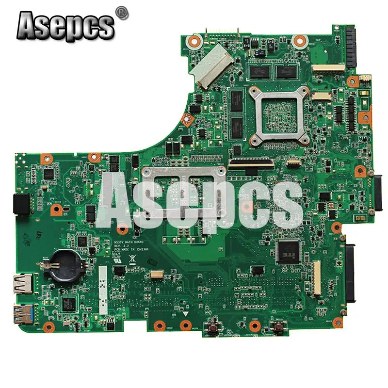 Asepcs N53SV материнская плата для ноутбука ASUS N53SN N53SM N53S N53 тест оригинальная GT50M