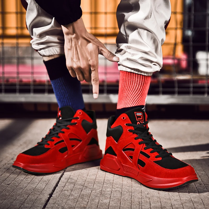 Ceyue 2019 мужские баскетбольные кроссовки zapatillas hombre профессиональные Высокие Топы