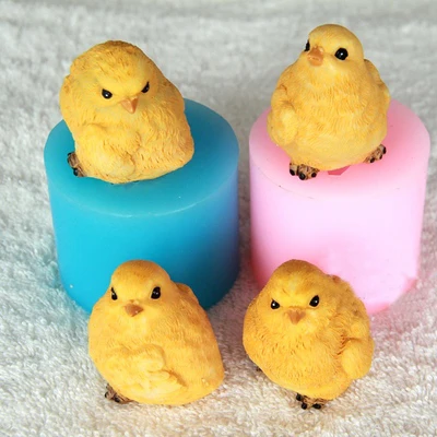 Силиконовая 3D форма PRZY для курицы выпечки свечей шоколада мусса искусственная
