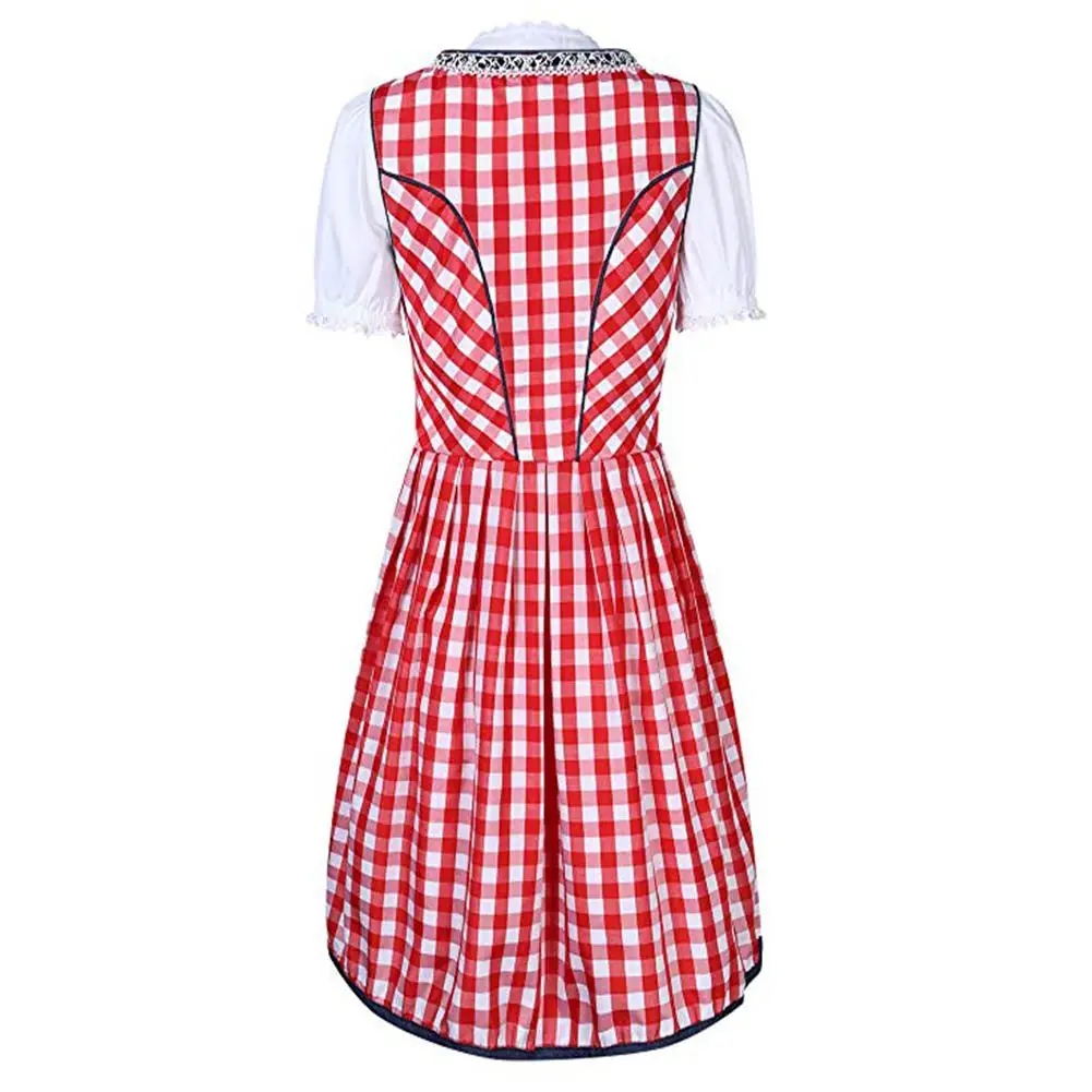 Женское платье в стиле горничной Октоберфест праздничные костюмы с вышивкой
