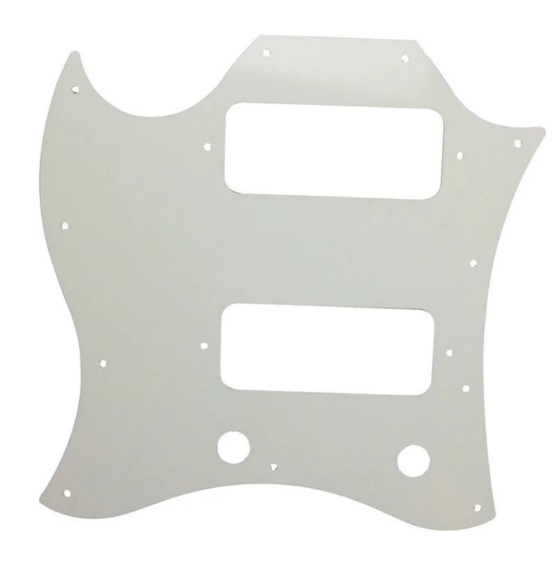 Pleroo Custom Guitar pickgaurd-для стандартного SG стиля с P90 звукоснимателями гитарная