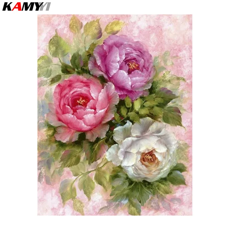

Diamond Embroidery,Flower,Diamond Painting Cross Stitch,Wall Decor,Full Square,Rhinestone,DIY,Diamond Mosaic,Birthday Gift