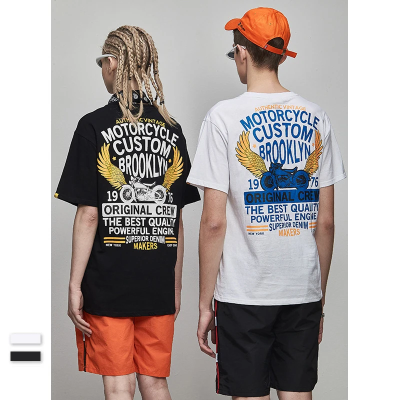Винтажные футболки для мужчин и женщин семейная летняя одежда из хлопка с