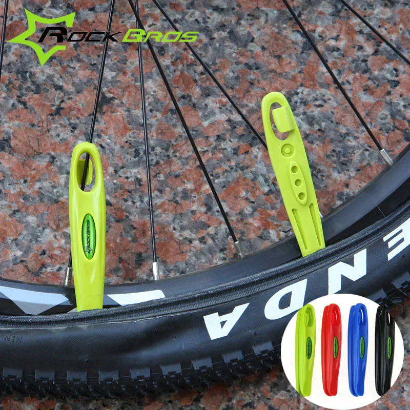 ROCKBROS Сверхлегкая велосипедная шина рычаг MTB дорожный велосипед рычаг для ремонта колес шинный инструмент комплект велосипедный набор аксессуары 4 цвета