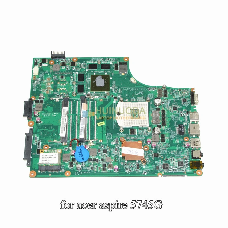 Материнская плата MBR6L06001 MB. R6l06001 для acer aspire 5745 5745G материнская ноутбука DA0ZR7MB8F0 HM55