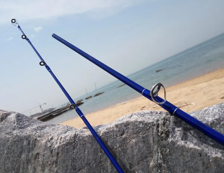 1 шт. 1.95 м приманки Удочка Наживка литья baitcasting удочка Рыбалка Высокуглеродистая