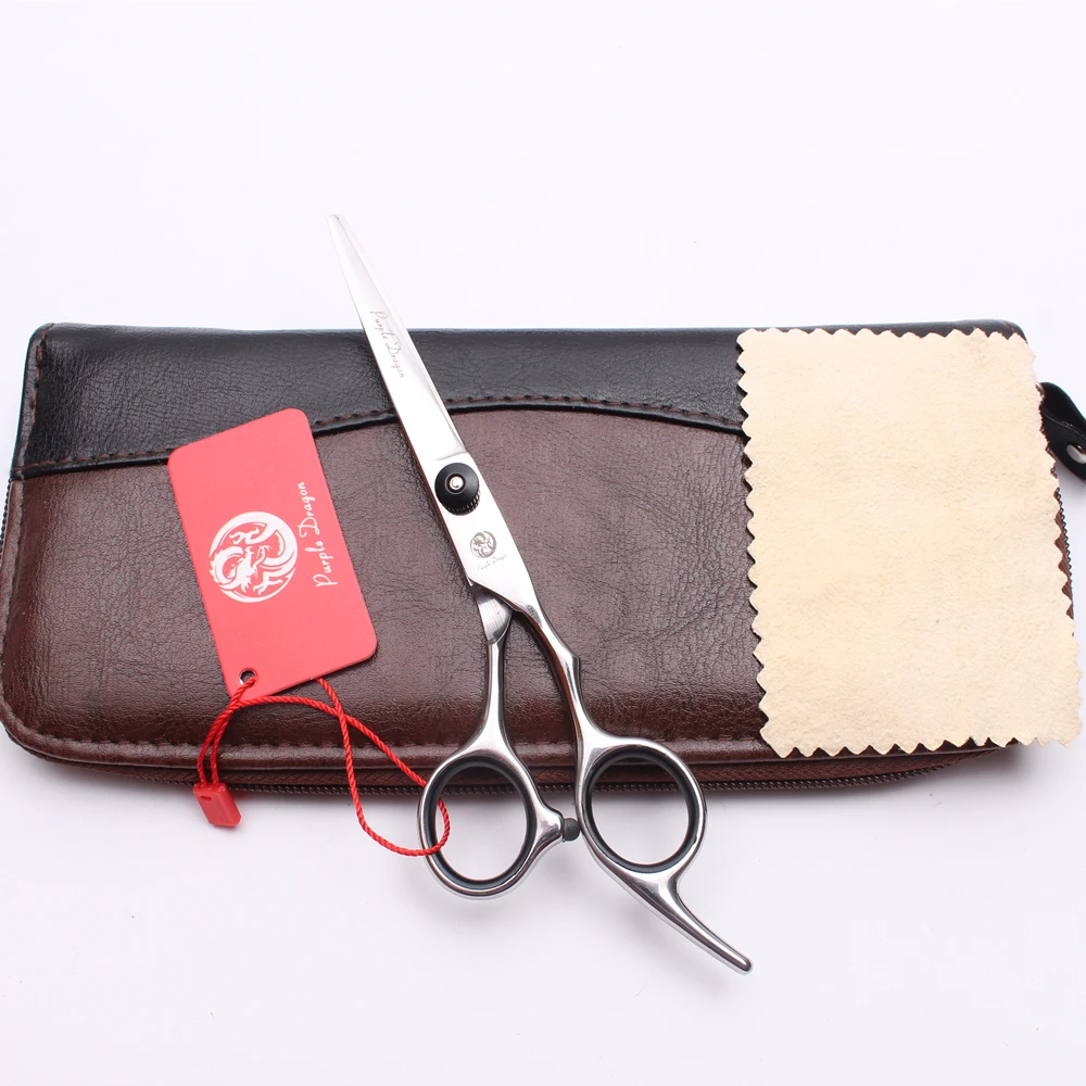 

Z1001 6'' Purple Dragon Professional Human Hair Scissors Hairdressing Cutting Shears Thinning Scissors Barbers Tools 1Pcs + Bag