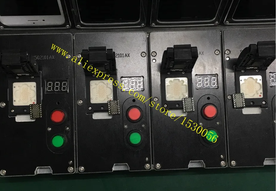 Для iPhone 6SP 6S nand флэш-разъем, тест джиг чтение sn+ проверка емкости, для LGA70 Nand, ошибка ремонта 9 40 4014 4005 error9
