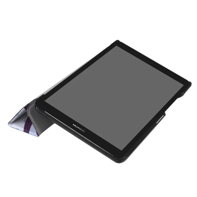 Для huawei MediaPad T3 7,0 BG2-W09 чехол цветной кожаный чехол с принтом чехол s для huawei T3 Mediapad T3 7 Чехол+ Бесплатный подарок