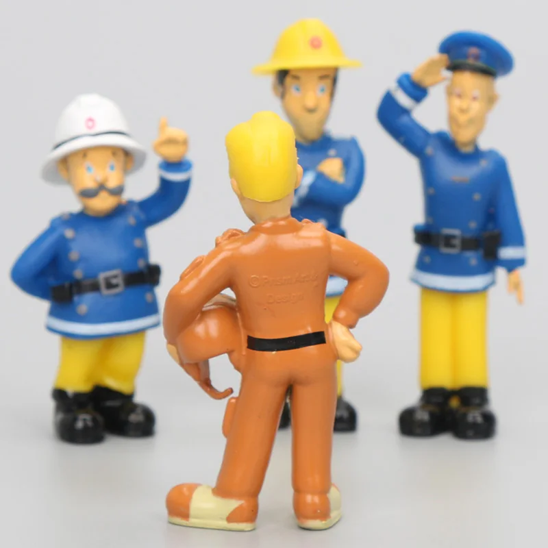Экшн фигурки из мультфильма пожарный сам 2 5 6 см ПВХ 12 шт./компл.|kids gifts|figure toyaction figure