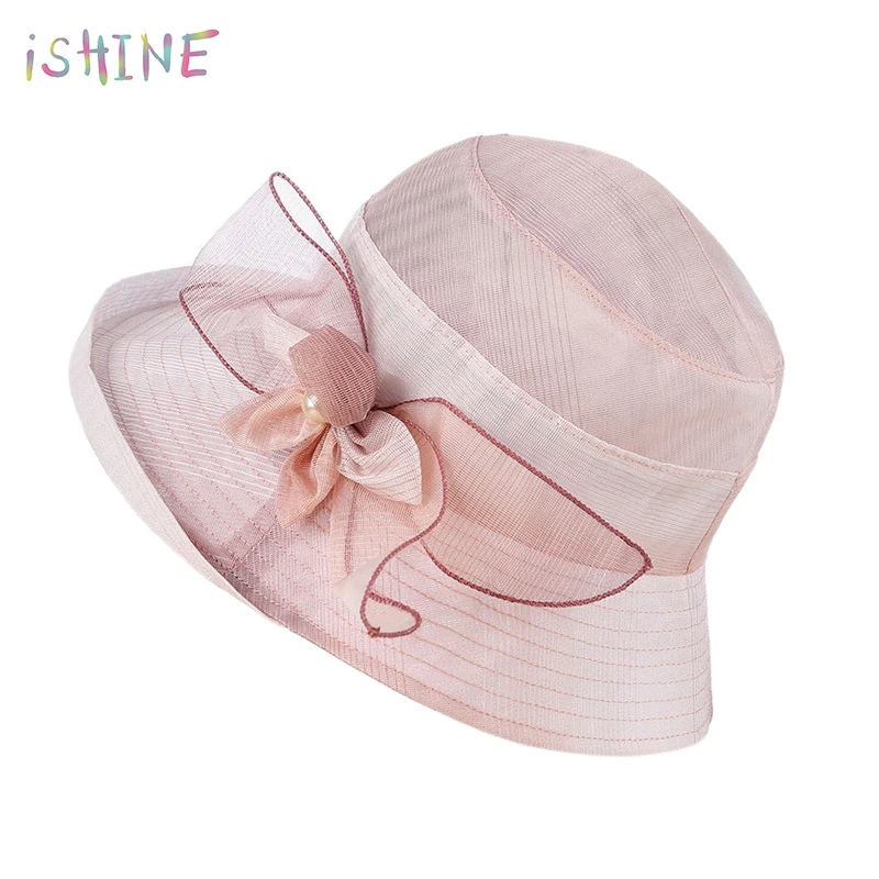 Элегантные летние шляпы для женщин градиентный цвет цветы шляпа от солнца анти