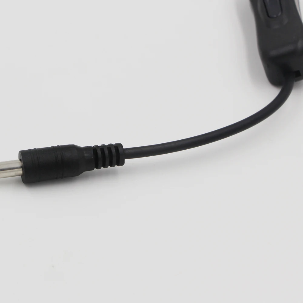 2 1x5 5 мм 28 см DC In Line On Off Switch Jack провод Женский Мужской кабель питания разъем адаптер