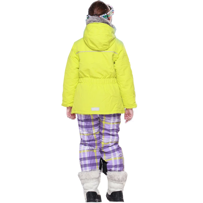 Лыжный костюм Detector для мальчиков и девочек комплект толстой зимней одежды