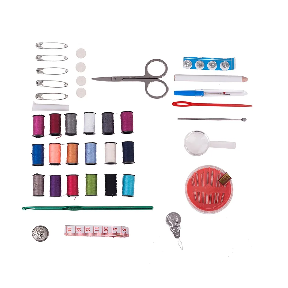 Pratical 40 шт./компл. синтетическая нитка иголка сумка для швейных принадлежностей