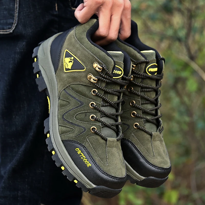 Humtto зимние высокие походные ботинки мужские износостойкие кроссовки дезерты